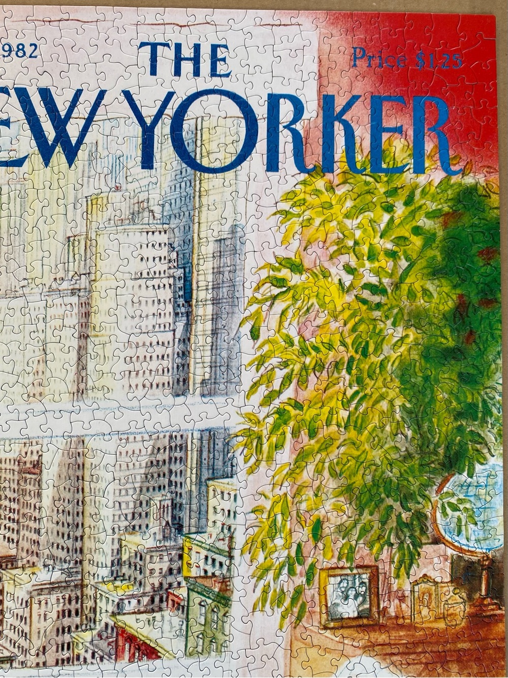 The New Yorker Cat’s Eye View Puzzle Complete 1000 Piece - Picture 5 of 11